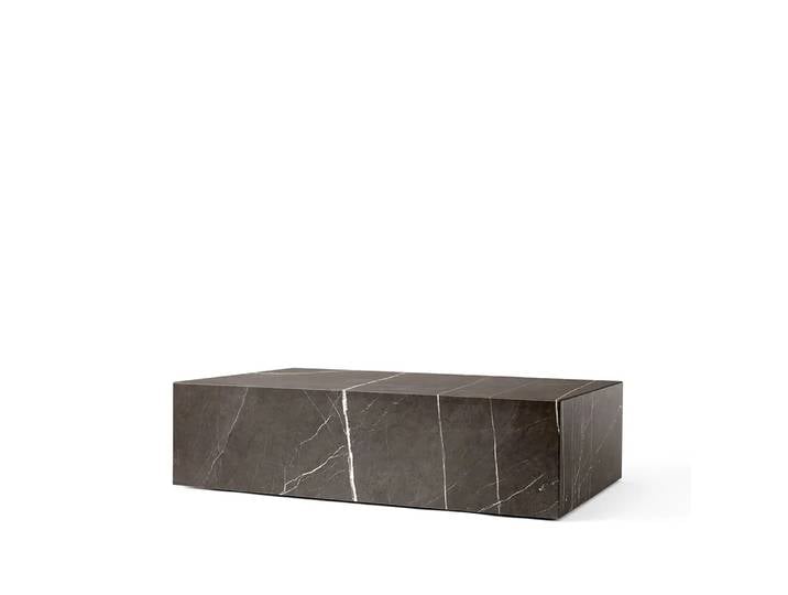 Audo Copenhagen Table basse Plinth grey, low
