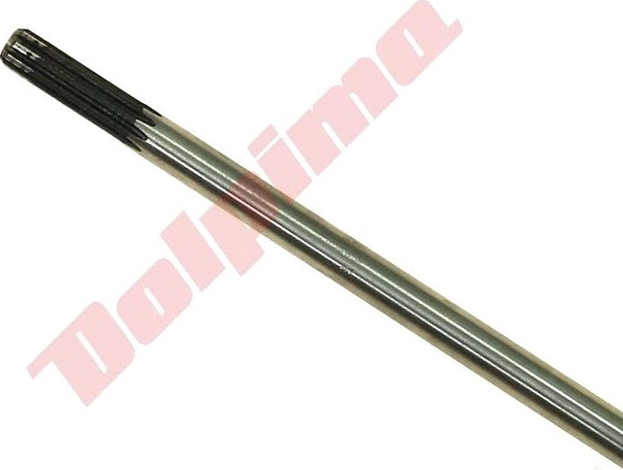 MAGIQ Parts Aandrijfas voor grastrimmer, 1550 x 8 mm, 7T x 7T