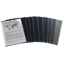 HIDENTITY® Sichthüllen DIN A4 glatt 0.12 mm
