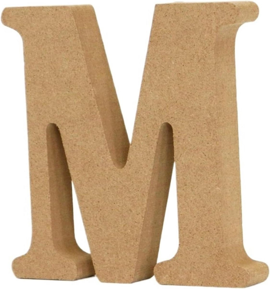 Houten Letters Ambachtelijk Alfabet Onbehandeld voor Decoratie Projecten