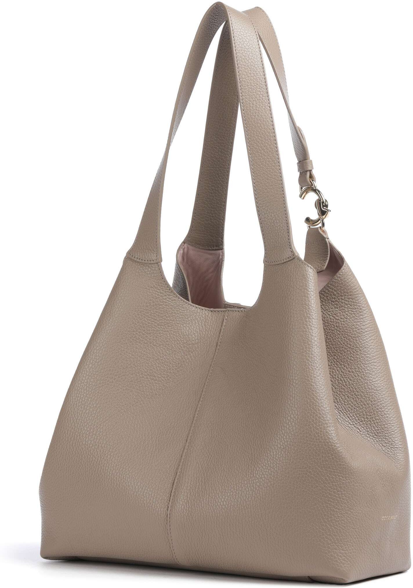 Coccinelle C-Easy   Leather Hobo bag   brown