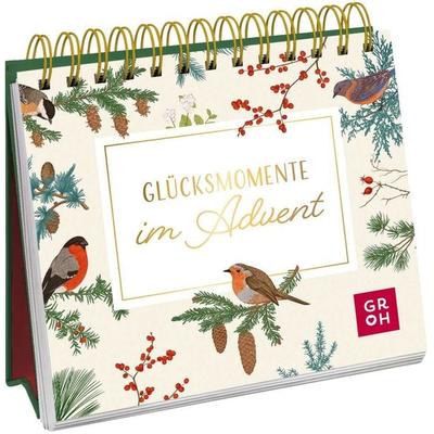 Glücksmomente im Advent, Gebundene Ausgabe von Kathrin Schmoll, Groh, 978-3-8485-0241-7