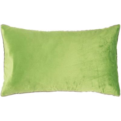 Dekokissen PAD "Elegance", grün (grün, unifarben), B:25cm L:50cm, Polyester, Dekokissen_Sitzkissen_Kissenhüllen, Design als Basic, aus Samt, elegante Optik, in verschiedenen Größen
