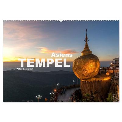 Asiens Tempel (Wandkalender 2026 DIN A2 quer), CALVENDO Monatskalender