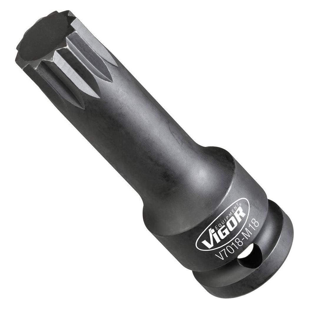 Vigor 1/2" INNENVIELZAHN-SCHLAGSCH.EINSATZ M18 (V7018-M18)
