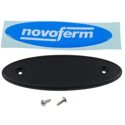 Novoferm Typenschildhalter, oval