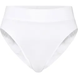 CALIDA Damen Slip - Elastic, High Waist, Softbund, Single Jersey Weiß / S (40/42)
