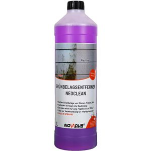 Novadur Grünbelagentferner 0130221, NeoClean, Konzentrat bis 200 m², für Steinflächen, 1 Liter