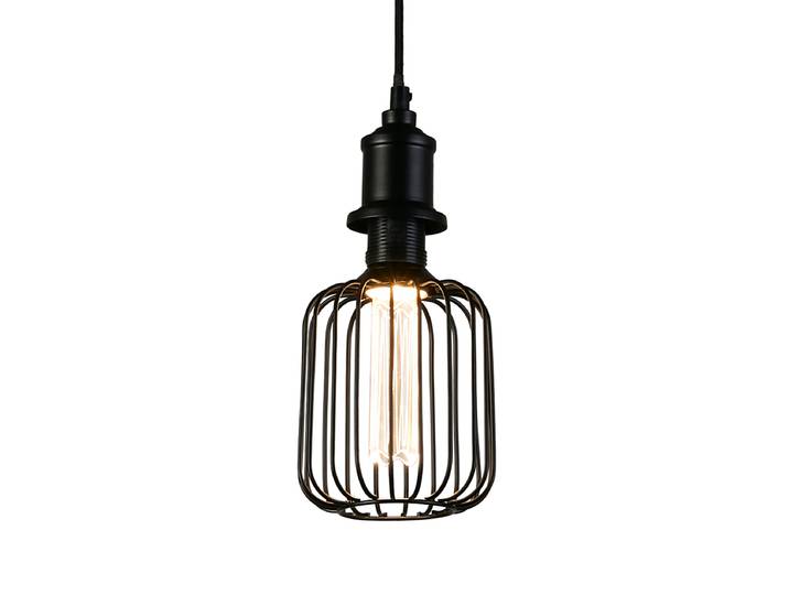 Ampoule LED Drum Metal 12 x 19 x 12cm Noir