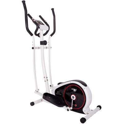 Crosstrainer CHRISTOPEIT SPORT "CT 3" Gr. 1, rot (weiß, schwarz, rot), Crosstrainer, ohne Unterlegmatte, 100 kg max. Benutzergewicht, 8 Widerstandsstufen, B:66cm H:152cm L:111cm