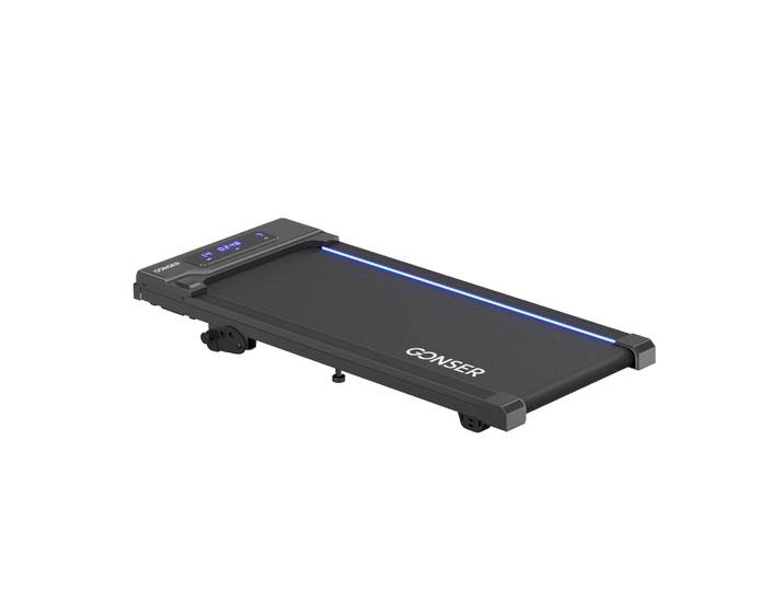 Laufband Walking Pad LED TEMPO mit Neigungsfunktion schwarz