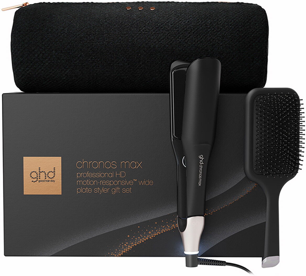 ghd chronos max Geschenkset schwarz