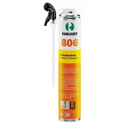 Brandschutzschaum 1K (PU) RAMSAUER 806 (Österreich/Schweiz), 750ml Dose mit Kombiventil