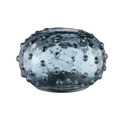 HOME STORY LED Muschel   ¦ blau ¦ Glas,Kunststoff ¦ Maße (cm): H: 8  Ø: 12.0