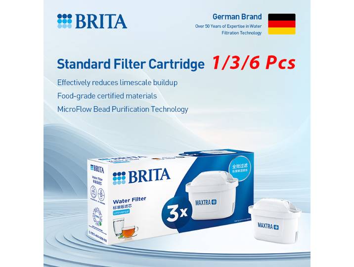1/3/6 pièces pour Brita Maxtra filtres à eau cartouche purifier bouilloire activer le filtre à eau au charbon pour bouilloires et purificateurs d'eau