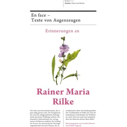 Erinnerungen an Rainer Maria Rilke, Sachbücher