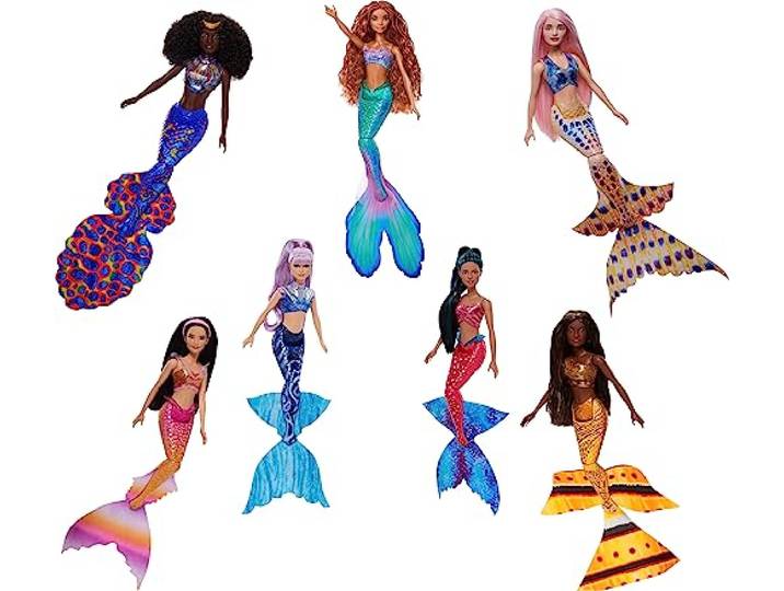 OTHER DISNEY DOLLS HLX18 SCLP FD MS SSTR PK, Multicolor