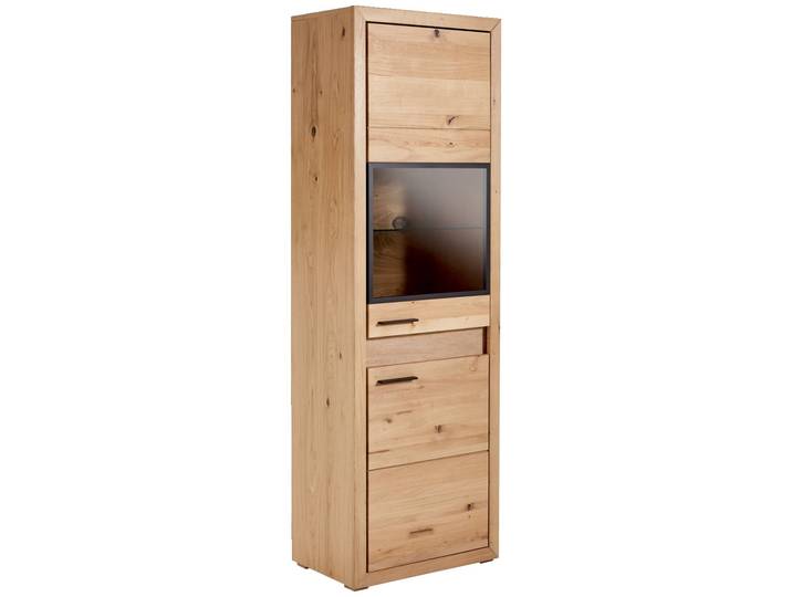 Cantus Vitrine RECHTS CLEVELAND, eiche, Teilmassiv