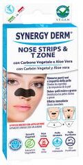 Incarose Synergy Derm Patchs Nez et Zone T au Charbon Végétal 8 Patchs - Boîte