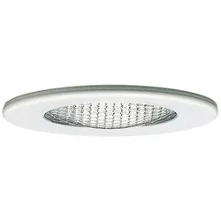 Paulmann Möbeleinbauleuchte, Schutzglas strukturiert, 12V, G4, 66mm, weiß PAUL-98432