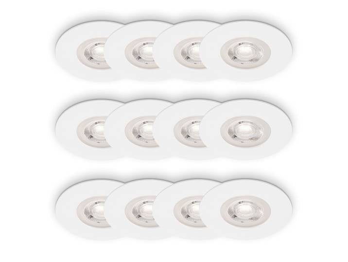 BRILONER LEUCHTEN LED Einbauleuchte KULANA 7687126 , weiß, Leuchten, LED Einbauleuchte