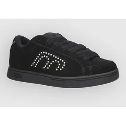 etnies Kingpin Skateschuhe black / black / silver Gr. 6.5