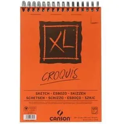 CANSON 200787103 Skizzen- und Studienblock XL DIN A4 90 g/qm(S)