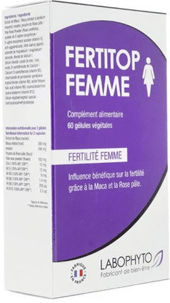 Labophyto Fertitop Donna Integratore Fertilità Femminile con Maca e Vitamine 60 Capsule