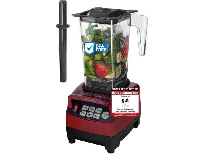 OmniBlend Standmixer JTC Omniblend V Hochleistungsmixer Standmixer Smoothiemaker 1,5Liter, 1200,00 W