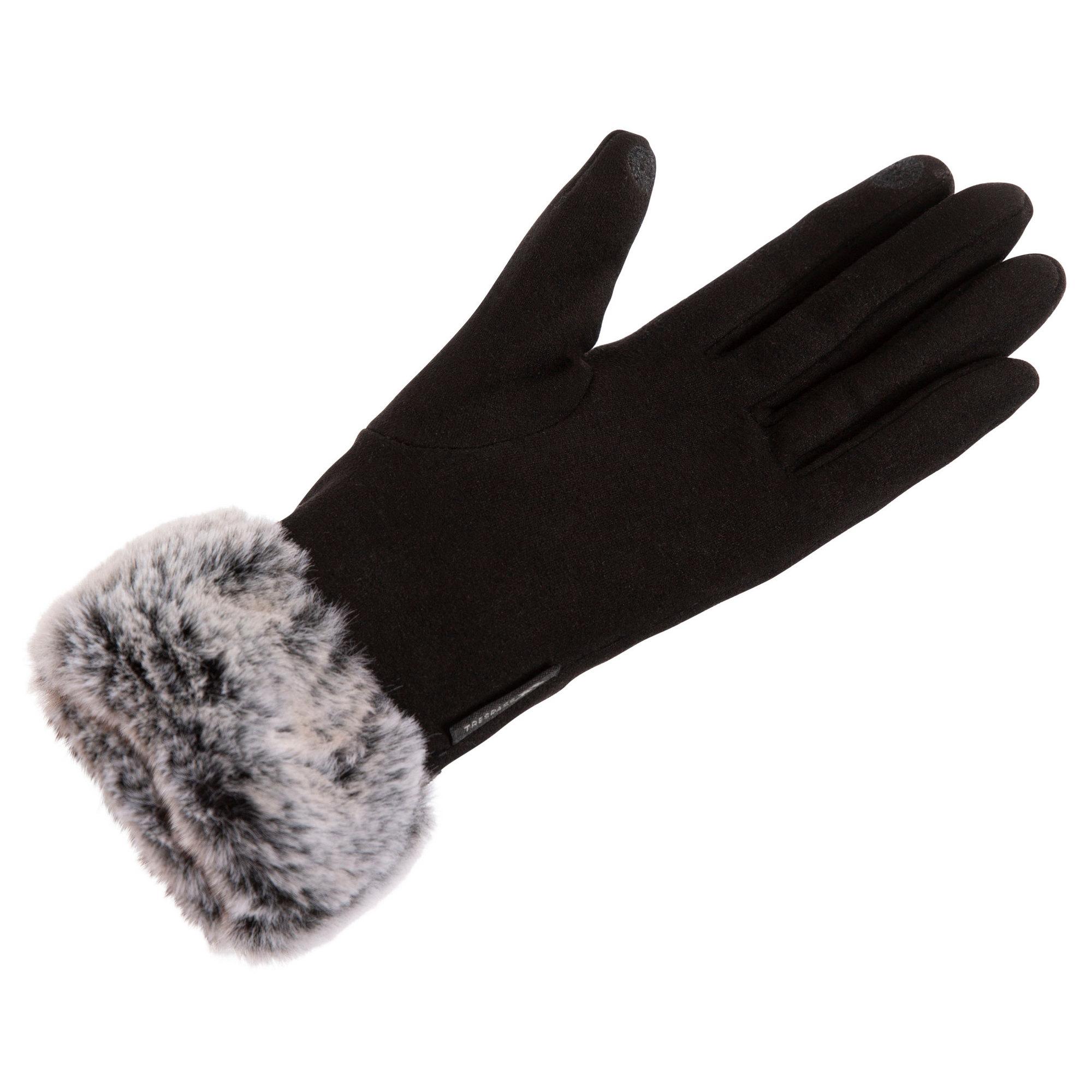 Trespass Dames/Dames Betsy Winterhandschoenen (Zwart)