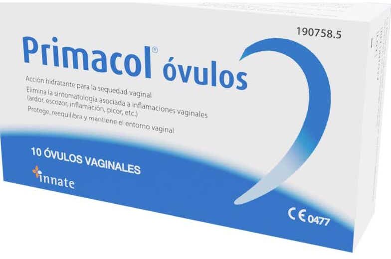 PRIMACOL Óvulos Vaginales 10 Unidades