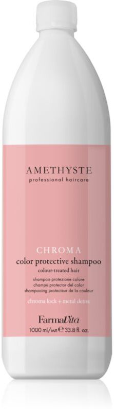 FarmaVita Amethyste Chroma shampoing hydratant protecteur pour cheveux colorés 1000 ml