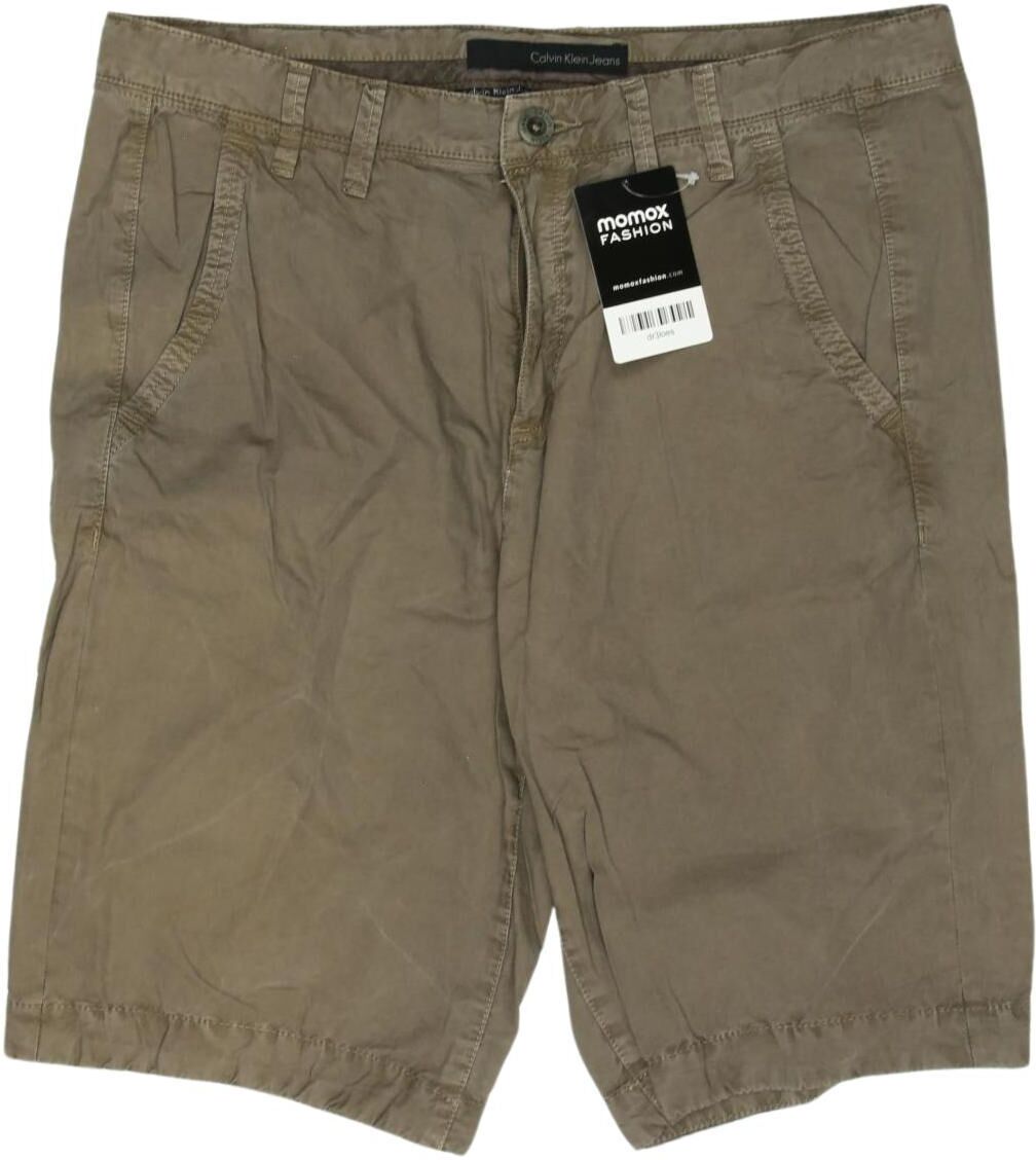 Calvin Klein Jeans Damen Shorts, Braun, Gr. W30, Baumwolle - Second Hand