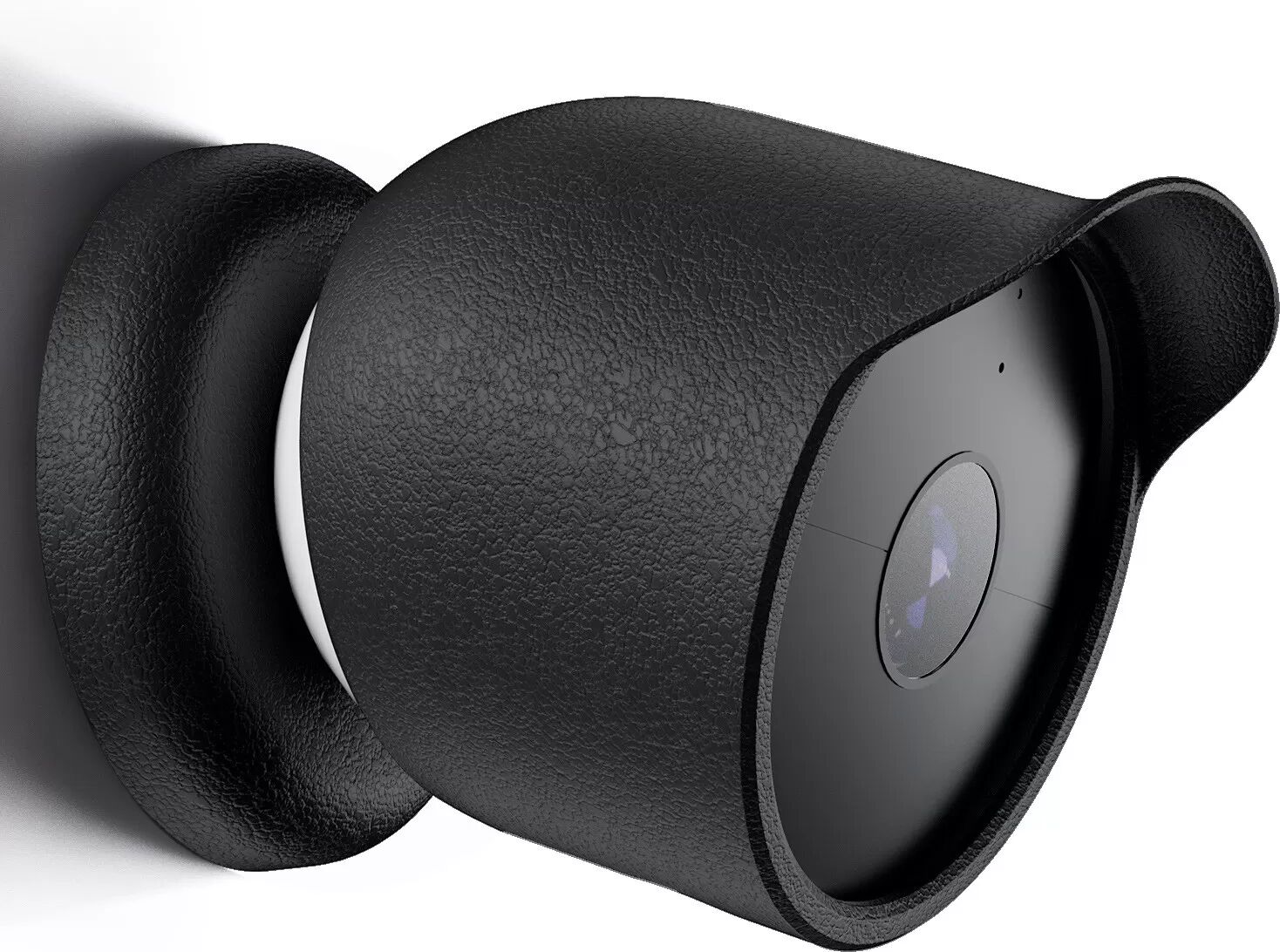 INF Schützende Silikonhülle für Google Nest Cam Schwarz