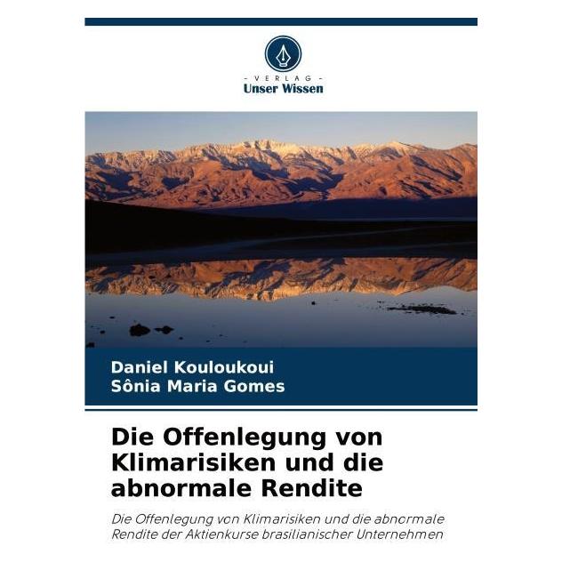 Umbreit Kouloukoui:Die Offenlegung von Klimaris (Softcover, Daniel Kouloukoui, Snia Maria Gomes) (63558956)