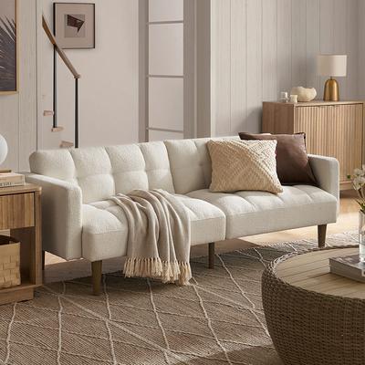 Mopio Aaron Futon Convertible Sofa Sleeper Futon