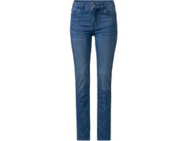 ESMARA® Jean slim femme (long, bleu foncé)