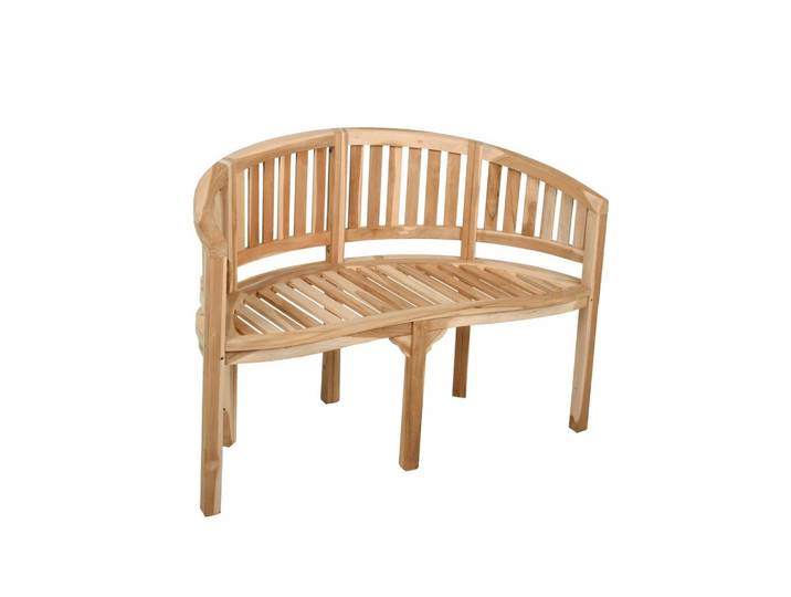 Gartenbank Echtholz Teak 2-Sitzer Ambon