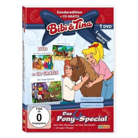 Kiddinx Pony Special Zirkuspony+zotteliges Trio DVD+CD (4001504126049)