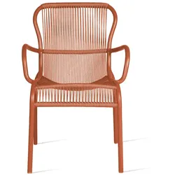 Sitzmöbel Loop Vincent Sheppard terracotta orange, 59x87x57 cm