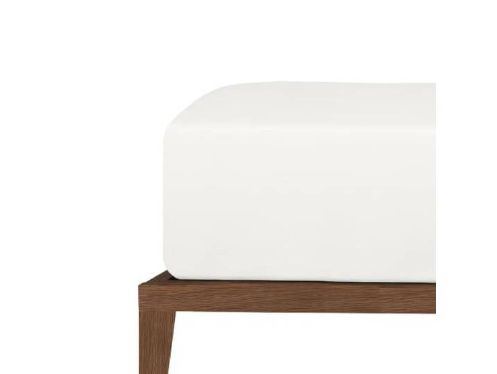 Uncover by Schiesser Spannbettlaken New Jersey - Edeljersey - 150 x 200 cm - Weiß