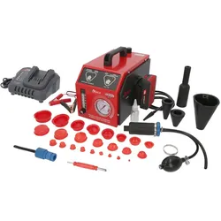KS Tools Nebelmaschine zur Lecksuche, mit 2 Ah Akku, 36-tlg - 550.1470