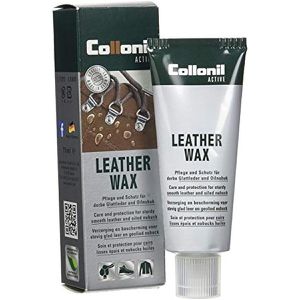 Collonil Schuhcreme 37930004050, Leather Wax, farblos, für Glattleder, 75ml