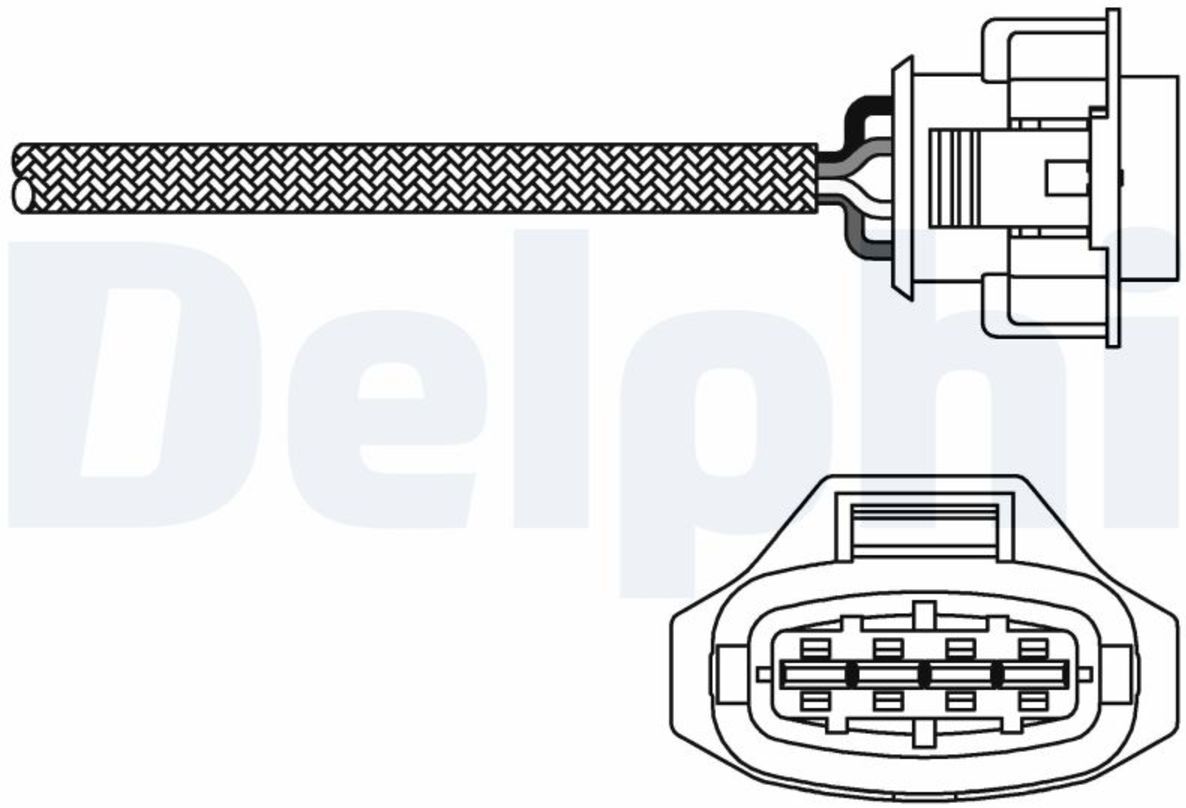 Delphi Sonda lambda ES10790-12B1