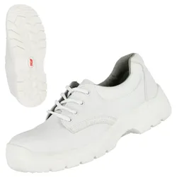 Sicherheitshalbschuhe S2 "CLEAN STEP" - 47 - Weiß