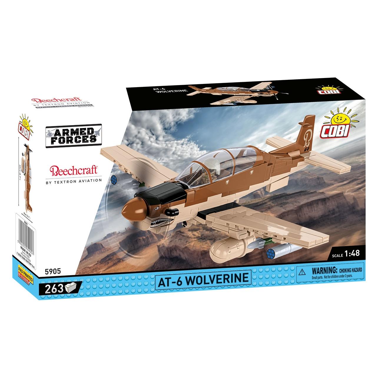 Cobi ARMED FORCES 5905 AT-6 WOLVERINE BEECHCRAFT262 (10-COBI-5905)