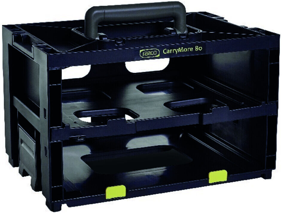 raaco CarryMore 80, leer Farbe: schwarz (110655)