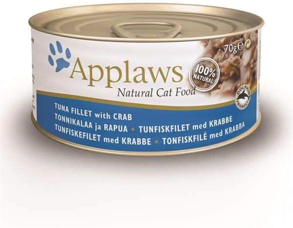 Applaws - Wet Cat Food 70 g - Tuna & Crab (171-026)