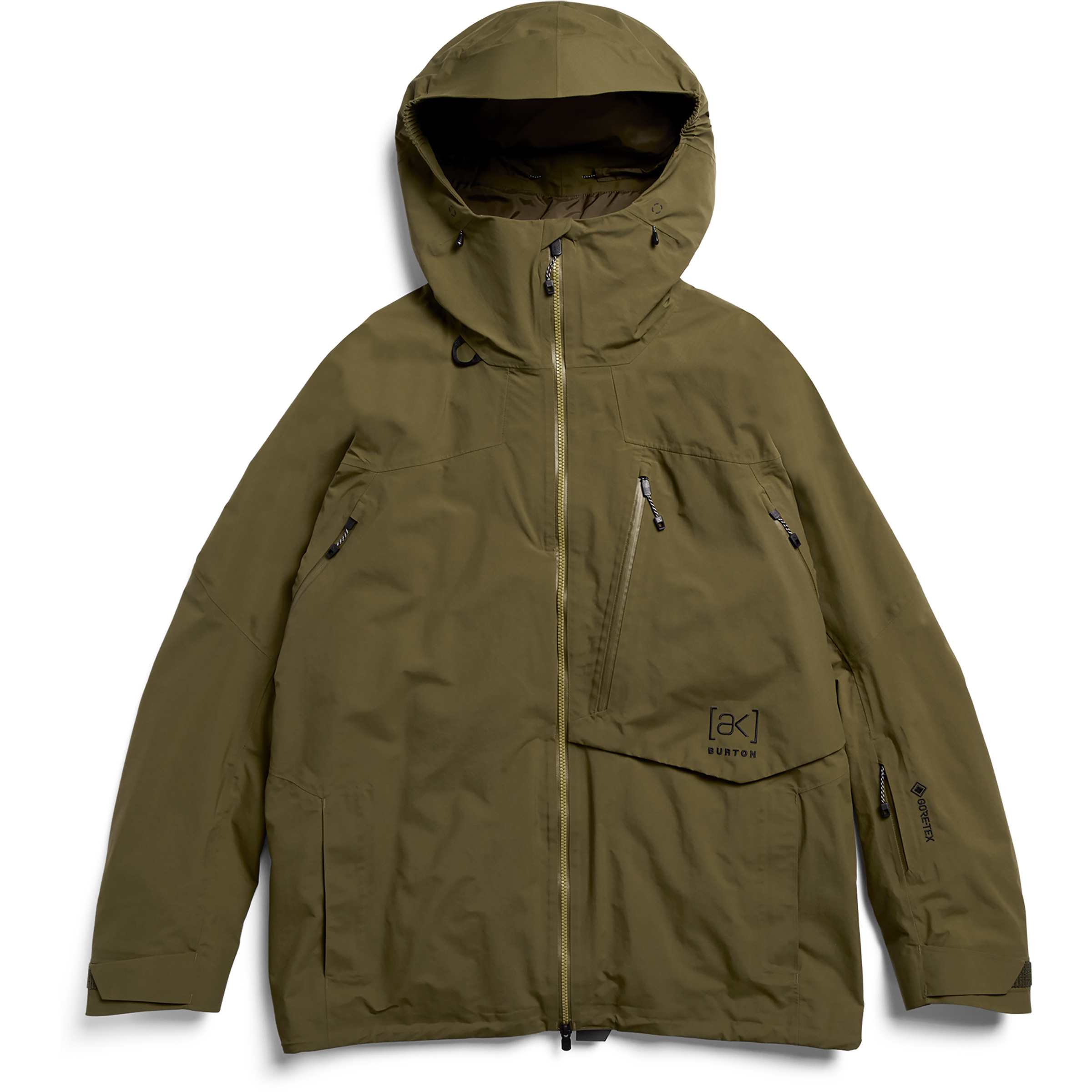 Burton Cyclic GTX 2L Herren Regenjacke oliv Größe L Splitboard | Freeride Winddicht Wasserabweisend