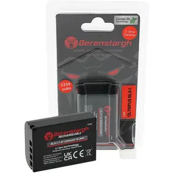 Berenstargh Akku f. Olympus BLX-1 OM-1 (Kamera Akku), Kamera Stromversorgung, Schwarz